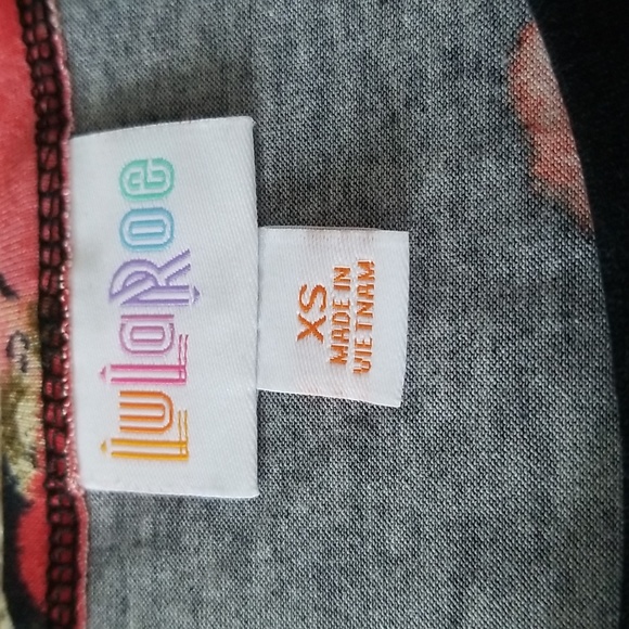 Lularoe Floral Melissa Size XS NWT - Picture 4 of 8